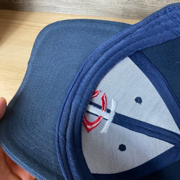 Minnesota Twins Hat Cap Strap Back Blue Ford Logo Adjustable - Picture 7 of 10